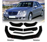 Für MERCEDES E-Klasse W211 AMG Spoilerlippe Frontlippe Spoilerschwert Diffusor