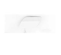 Für Mercedes Für Benz C-Klasse W205 250 280 300 320 350 400 450 2015-2021 Hinten Stoßstange Tow Auge Haken Kappe Cove Limousine 2058850224(Weiss)