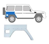 Mercedes G-Klasse W460 W461 W463 5 Tür 1992- Radlauf Reparaturblech / Rechts