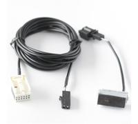 Für Mercedes Gla Cla A B Klasse 246 117 156 176 Comand Wireless Mikrofon Kabel Sauerstofffrei Schwarz Free Calling Audio Interface Adapter Ersatzteil