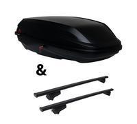 Für Mercedes GLK Typ X204 - Dachträger G3 Clop & Dachbox BiCube 400+ Neu