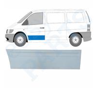 Für Mercedes Vito 1996-2003 Vorne Tür Äußere Reparaturblech / Links