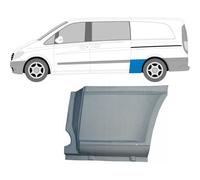 Für Mercedes Vito W639 2003-2014 Lang Radlauf Reparaturblech Kotflügel / Links