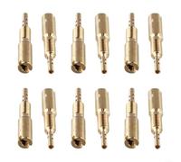 Für Mikuni für Pilot Jet Set 32,5-60 Gold Metall Vergaser | Goldfarbenes Metall-Finish, rostbeständig, Größen 32,5 bis 60, direkte Passform für VM28, langlebige Konstruktion
