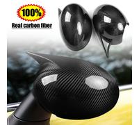 Für Mini Cooper R55 R56 R57 R58 - R60 07-14 2x Carbon Spiegelkappen Abdeckkappen