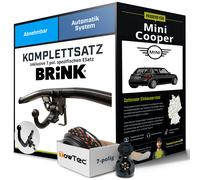Für MINI Cooper Typ R56 Anhängerkupplung abnehmbar +eSatz 7pol 11.2005-01.2014