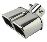 Für Mitsubishi Für Outlander 2013-2022 Auto Endrohre Heckkehle Edelstahl Auspuffrohr Schalldämpfer Endrohrspitze(C)