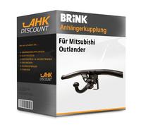 Brink Anhängerkupplung abnehmbar Kugelstange von hinten gesteckt - MITSUBISHI OUTLANDER II