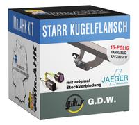 Für Nissan NV300 ab 21 GDW Anhängerkupplung starr mit E-Satz 13pol spezifisch