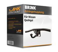 Abnehmbare Anhängerkupplung für NISSAN Qashqai 04.2021-05.2024 III Typ J12 Brink