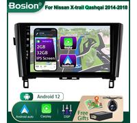 Für Nissan Qashqai J11 X-Trail T32 2013-17 GPS Navi Autoradio Android 14 Carplay