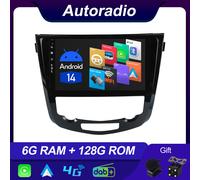 Für Nissan X-Trail/T32/Qashqai/J11/T31/J10 GPS Navi Autoradio Android 14 Carplay