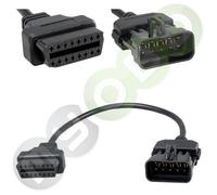 Für Opel 10 Pin Adapter auf OBD2 16 Pin für zb. Opel Tech2 Calibra Corsa Astra