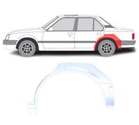 Für Opel Ascona 1981- 1988 4 Tur Radlauf Reparaturblech Kotflügel/ Links