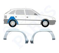 Für Opel Astra 1 1991-2002 Hatchback Radlauf Reparaturblech Kotflügel Paar
