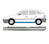 Opel Astra G Astra 2 1998-2010 4/5 Tür Voll Schweller Reparaturblech / Rechts