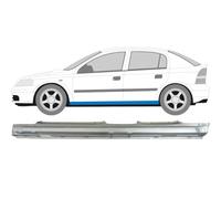 Opel Astra G Astra 2 1998-2010 4/5 Tür Voll Schweller Reparaturblech / Rechts