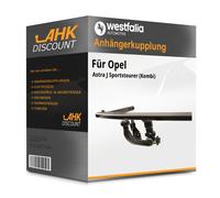 Westfalia abnehmbare Anhängerkupplung - AHK für Opel Astra J Sports Tourer (11/10-01/16)