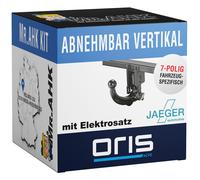 Für Opel Astra K Kombi Typ B16 (Oris) Anhängerkupplung vertikal abnehmbar neu