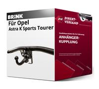 Brink Anhängerkupplung Diagonal Abnehmbar Passend Für Opel Astra 615900