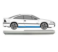 Für Opel Calibra A 1990-1997 Schweller reparatur blech Rechts