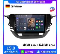 Für Opel Corsa F 2019-2023 Carplay Android15.0 Autoradio GPS Navi 4G Wifi 8-Kern