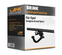BRINK Anhängevorrichtung BMU Rückseite mit abnehmbarem Kugelkopf für OPEL 642300