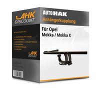 Für Opel Mokka / Mokka X 06.2012-09.2020 AUTO HAK Anhängerkupplung abnehmbar AHK