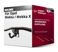 Brink Anhängerkupplung 566600 - Opel Mokka 2WD und 4WD ab 11/12 Mokka X ab 09/16 bis heute, Chevrolet Trax 2WD und 4WD ab 13, nicht für Fahrzeuge mit Flex-Fix Träger, diagonal abnehmbar