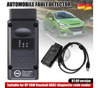 Für OPEL OP COM Vauxhall OBD Diagnostic Code Reader Scanner Tool OPCOM V1.99 DE
