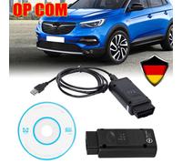Für OPEL OP COM Vauxhall OBD2 Diagnostic Code Reader Scanner Tool OPCOM V1.99 DE