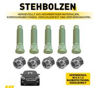 Für Opel Stehbolzen + Radmutter M12x1,5 ASTRA J MOKKA ZAFIRA C 9595179 09598799