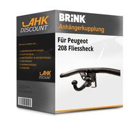 Brink Anhängerkupplung abnehmbar Kugelstange von hinten gesteckt - OPEL CORSA F