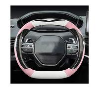 Für Peugeot 508 3008 Für GT 4008 5008 2017 2018 2019 Für E 2008 2020 2021 Auto Lenkrad Abdeckung Lenkradschoner(Pink)