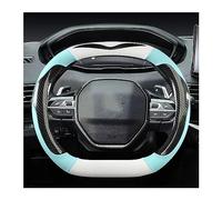 Für Peugeot 508 3008 Für GT 4008 5008 2017 2018 2019 Für E 2008 2020 2021 Auto Lenkrad Abdeckung Lenkradschoner(Blau)
