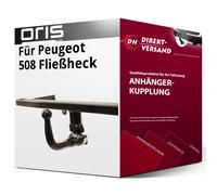 Oris Anhängerkupplung abnehmbar Kugelstange von unten gesteckt – Peugeot 508 II 09.2018-jetzt