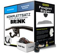 Für PEUGEOT Bipper AA Anhängerkupplung abnehmbar +eSatz 7pol 02.2008-jetzt NEU