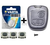 für Peugeot Citroen C1 C2 C3 206 107 307 Aygo Schlüssel Tasten Gehäuse Set