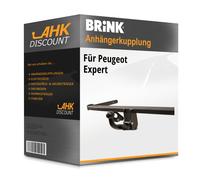 Brink Anhängerkupplung abnehmbar Kugelstange von hinten gesteckt - CITROËN JUMPY Kasten