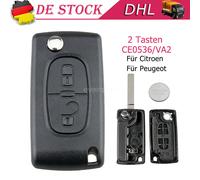 Für Peugeot Partner Tepee Expert + Batterie Klapp Schlüssel Gehäuse VA2 CE0536