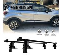 Für Renault Captur Dachträger Querstangen Crossbar Regenrinne ohne Reling Stahl