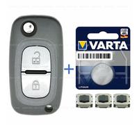 Klapp Schlüssel Ersatz Gehäuse repair für Renault Clio Wind Fluence Kangoo Modus