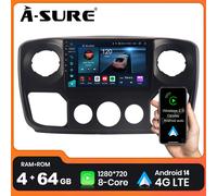 Für Renault Master 3 Movano B Nissan NV400 4+64G Autoradio Carplay GPS Navi WIFI