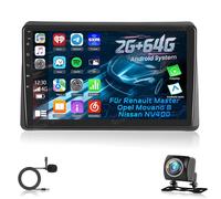 Für Renault Master III Opel Movano B Nissan NV400 Android 64G Autoradio GPS Navi