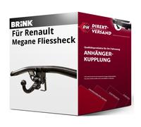 BRINK Anhängekupplung abnehmbar passend für Renault Megane Fliessheck 16- neu