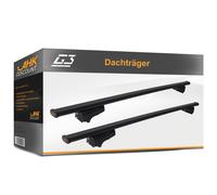 Für Skoda Fabia Fliessheck 04.2010 - 10.2014 G3 Dachträger Clop Stahl schwarz FP