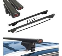 Für Skoda Karoq SUV 11.2017 - jetzt G3 Dachträger Clop Stahl schwarz Neu