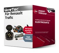 Trail-Tec Elektrosatz 7polig Top Tronic spezifisch - OPEL VIVARO B Bus