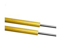 Für SEAT Für Ibiza Für 6K Für Mk2 1993-2002 Stoßdämpfer Fronthaube Motorhaube Lift Support Absorber Stützstange Kolbenfeder Gasfeder Motorhaube(Yellow carbon fiber)