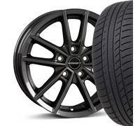 für Seat Leon 1KL ABE Winterräder 17 Zoll Borbet 205/50 R17 Winterreifen Aktion